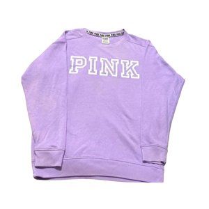 PINK Victoria’s Secret Light Purple Sweatshirt Size Small